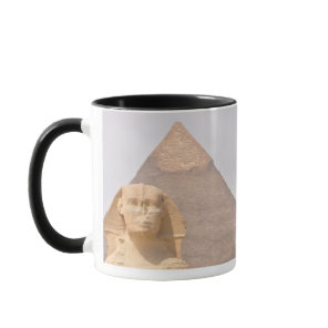 Great Pyramid of Giza Egypt Sphinx Monument Desert Mug
