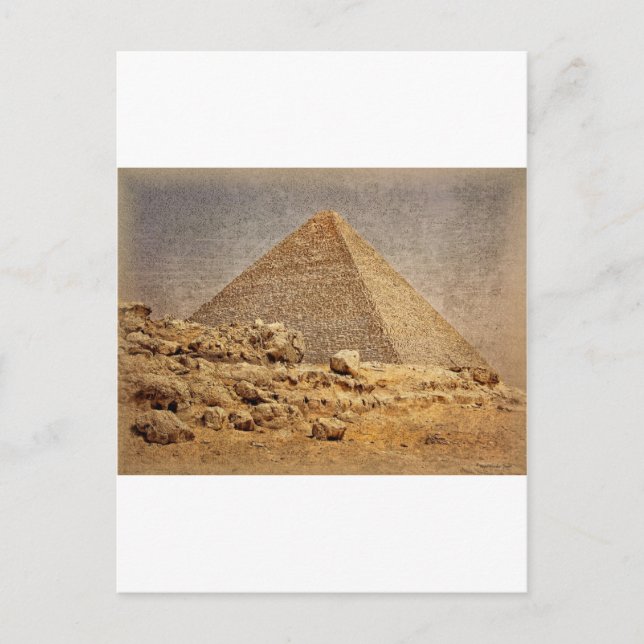 Great Pyramid of Khufu Postcard (Front)