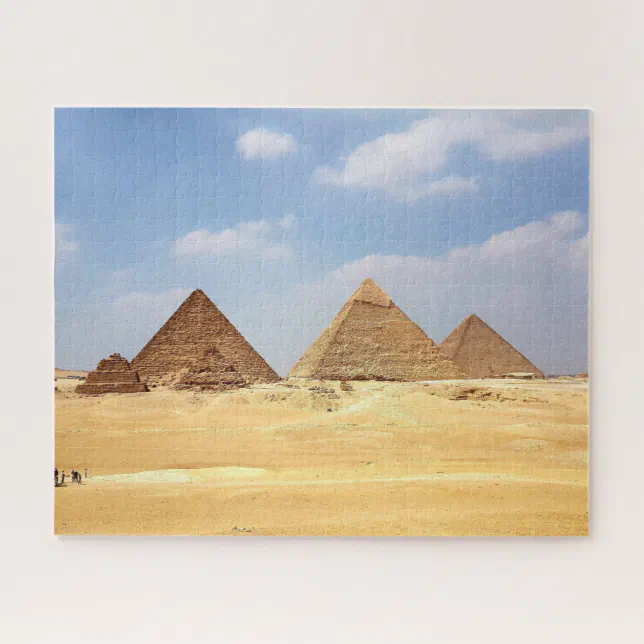 Pyramids Jigzone Great Pyramids of Egypt Jigsaw Puzzle | Zazzle