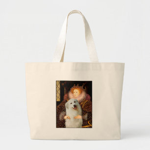Great Pyrenees 3 - Queen Large Tote Bag