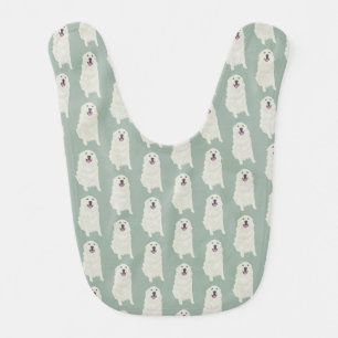 Great Pyrenees Baby Bib