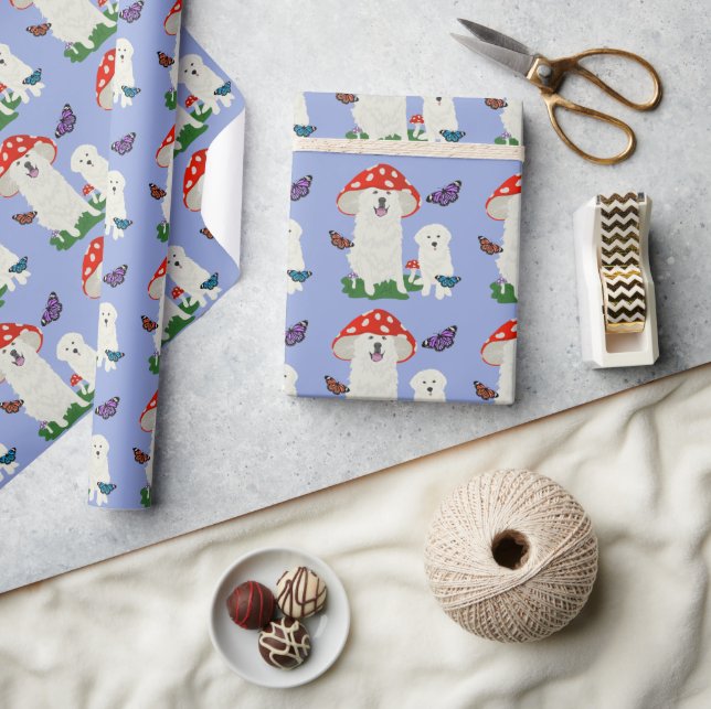 Great Pyrenees Birthday Wrapping Paper (Crafts)