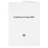 Great Pyrenees Chef (Back)