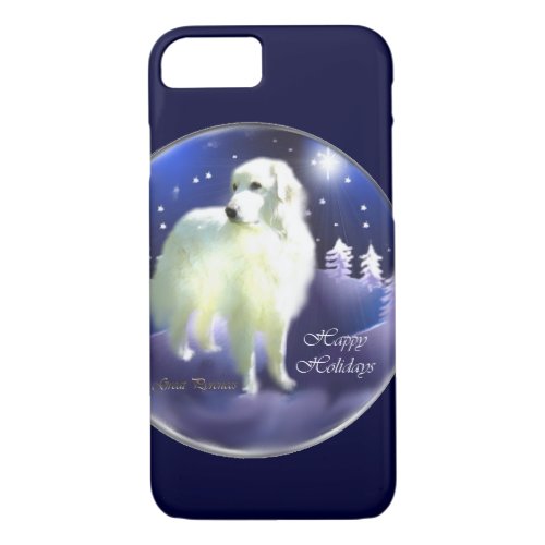 Great Pyrenees Christmas iPhone 87 Case