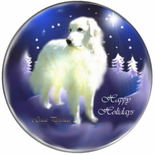 Great Pyrenees Christmas Gifts Cutout