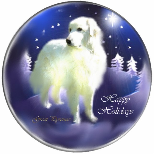 Great Pyrenees Christmas Gifts Cutout (Front)