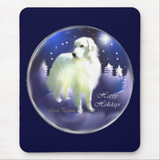Great Pyrenees Christmas Gifts Mouse Pad
