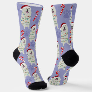 Great Pyrenees Christmas Socks