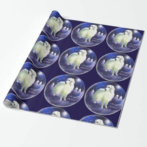 Great Pyrenees Christmas Wrapping Paper