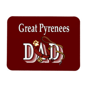 Great Pyrenees DAD Magnet