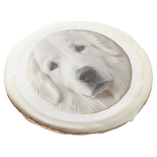 Great Pyrenees Dog 3D Inspired Sugar Cookie