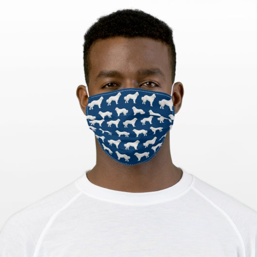 Great Pyrenees Dog Adult Cloth Face Mask (Worn)