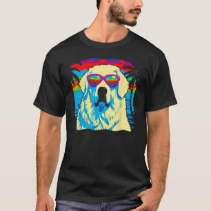 Great Pyrenees Dog Beach T-Shirt