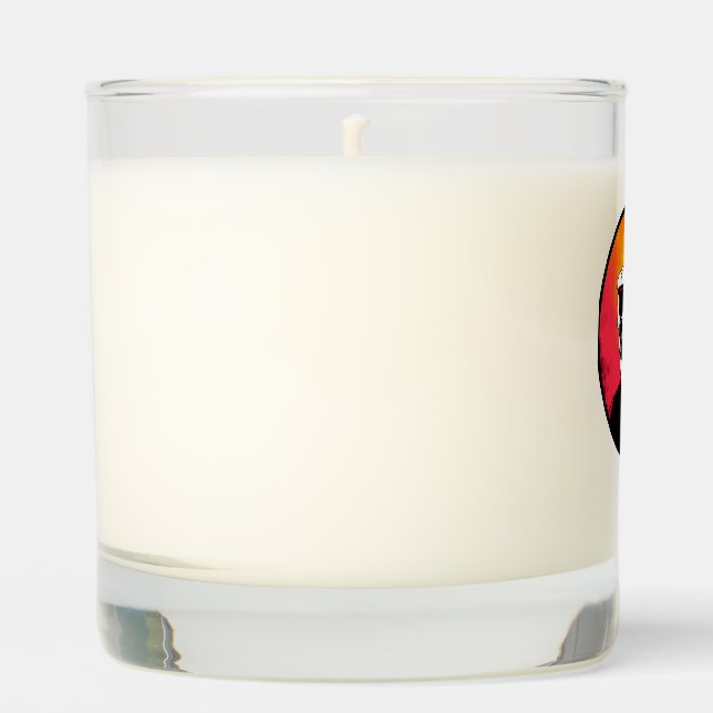 Great Pyrenees Dog Businessman   Scented Candle (Front)