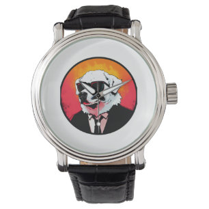 Great Pyrenees Dog Businessman   Watch