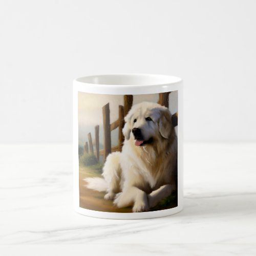 Great Pyrenees Dog Coffee Mug