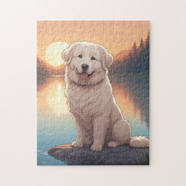 Great Pyrenees dog Jigsaw Puzzle (Vertical)