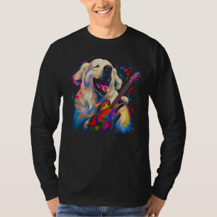 Great Pyrenees Dog Musician T-Shirt