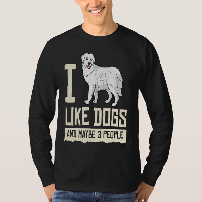 Great Pyrenees Dog Puppies Owner Lover T-Shirt (Front)