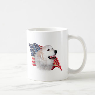 Great Pyrenees Flag Coffee Mug