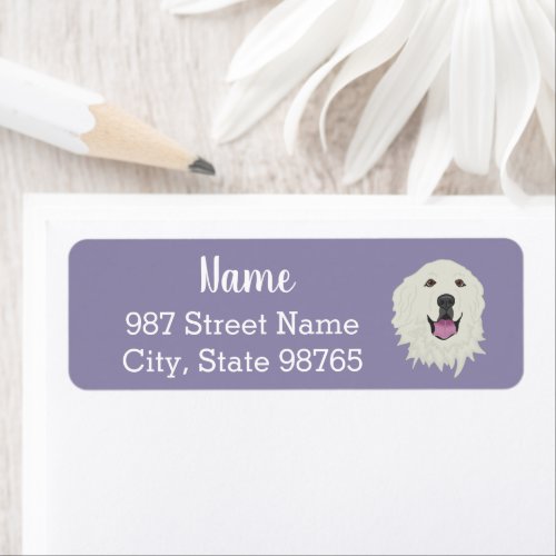Great Pyrenees Label