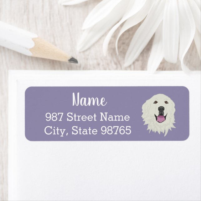 Great Pyrenees Label (Insitu)