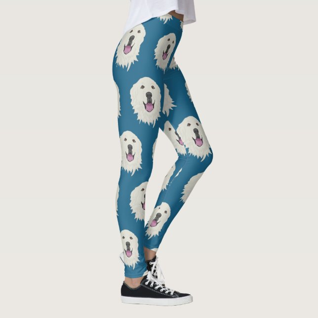 Great Pyrenees  Leggings (Right)
