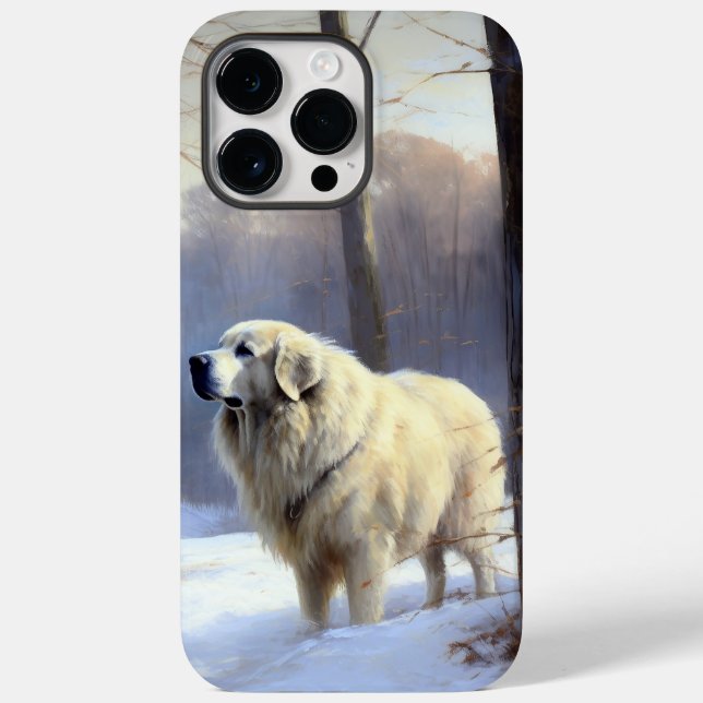 Great Pyrenees Let It Snow Christmas  Case-Mate iPhone Case (Back)