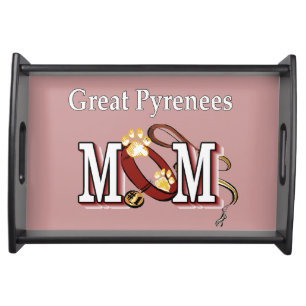 Great Pyrenees Mom Serving Tray