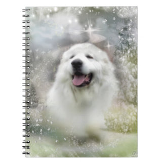 Great Pyrenees Notebook - Winter Season Design