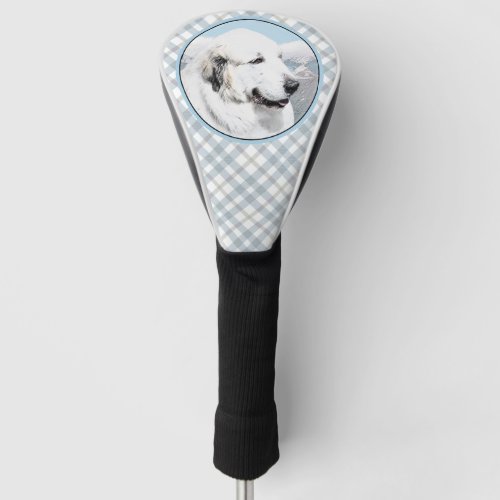 Great Pyrenees Painting _ Original Dog Art Golf Head Cover