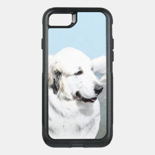 Great Pyrenees Painting - Original Dog Art OtterBox Commuter iPhone SE/8/7 Case