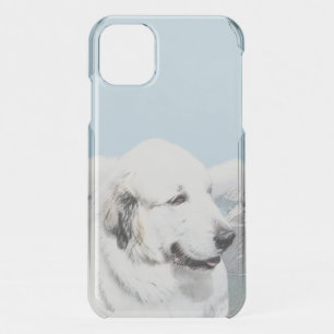 Great Pyrenees Painting - Original Dog Art iPhone 11 Case