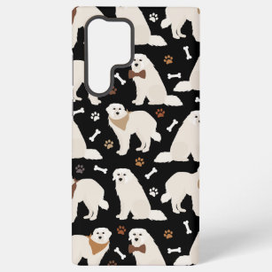 Great Pyrenees Paws and Bones Samsung Galaxy Case
