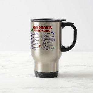 GREAT PYRENEES Property Laws 2 Travel Mug