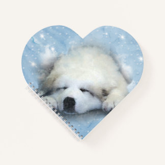 Great Pyrenees Sleepy Puppy WC Notebook