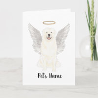 Great Pyrenees Sympathy Memorial