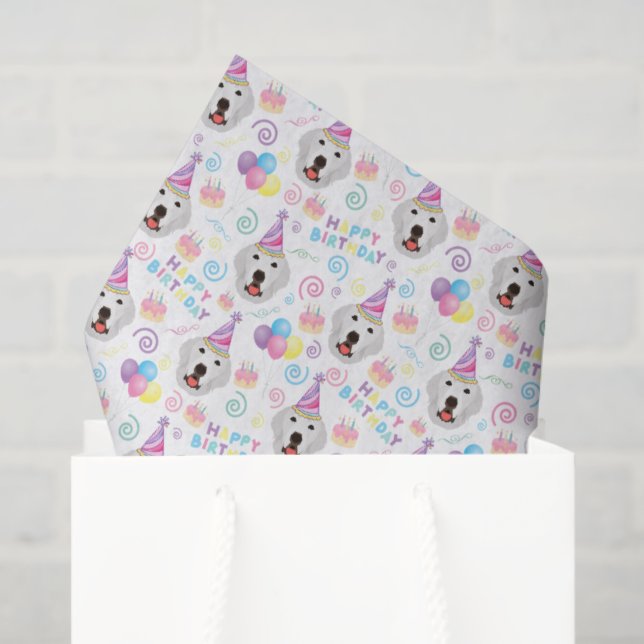 Great Pyrenees Tissue Paper (Gift Bag)