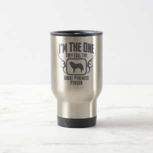 Great Pyrenees Travel Mug