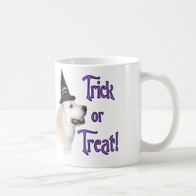 Great Pyrenees Trick Coffee Mug (Right)