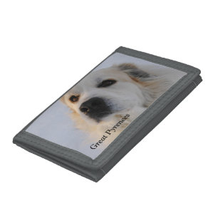 Great PYrenees Trifold Wallet