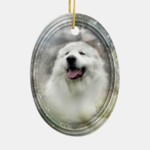 Great Pyrenees XMas Ornament