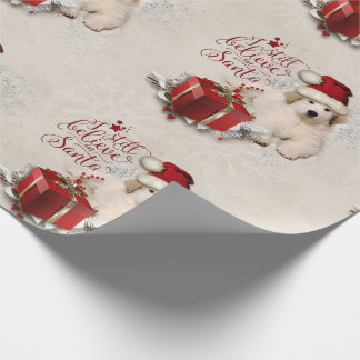 Great Pyrenees Xmas Puppy Wrapping Paper