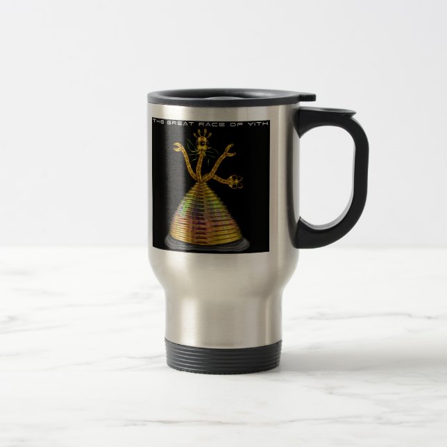Great-Race-of-Yith Travel Mug (Right)