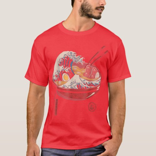 Great Ramen Wave  T_Shirt