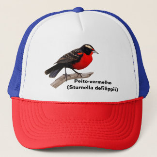 Great red bird (Sturnella defilipp) Trucker Hat