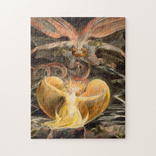 Great Red Dragon and the Woman Clothed with Sun Jigsaw Puzzle