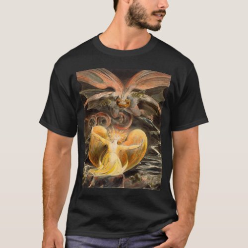 Great Red Dragon and the Woman Clothed with Sun T_Shirt