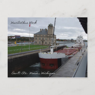 Great Republic in Mac Lock Post Card