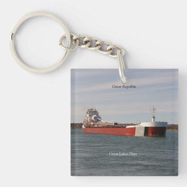 Great Republic key chain (Front)